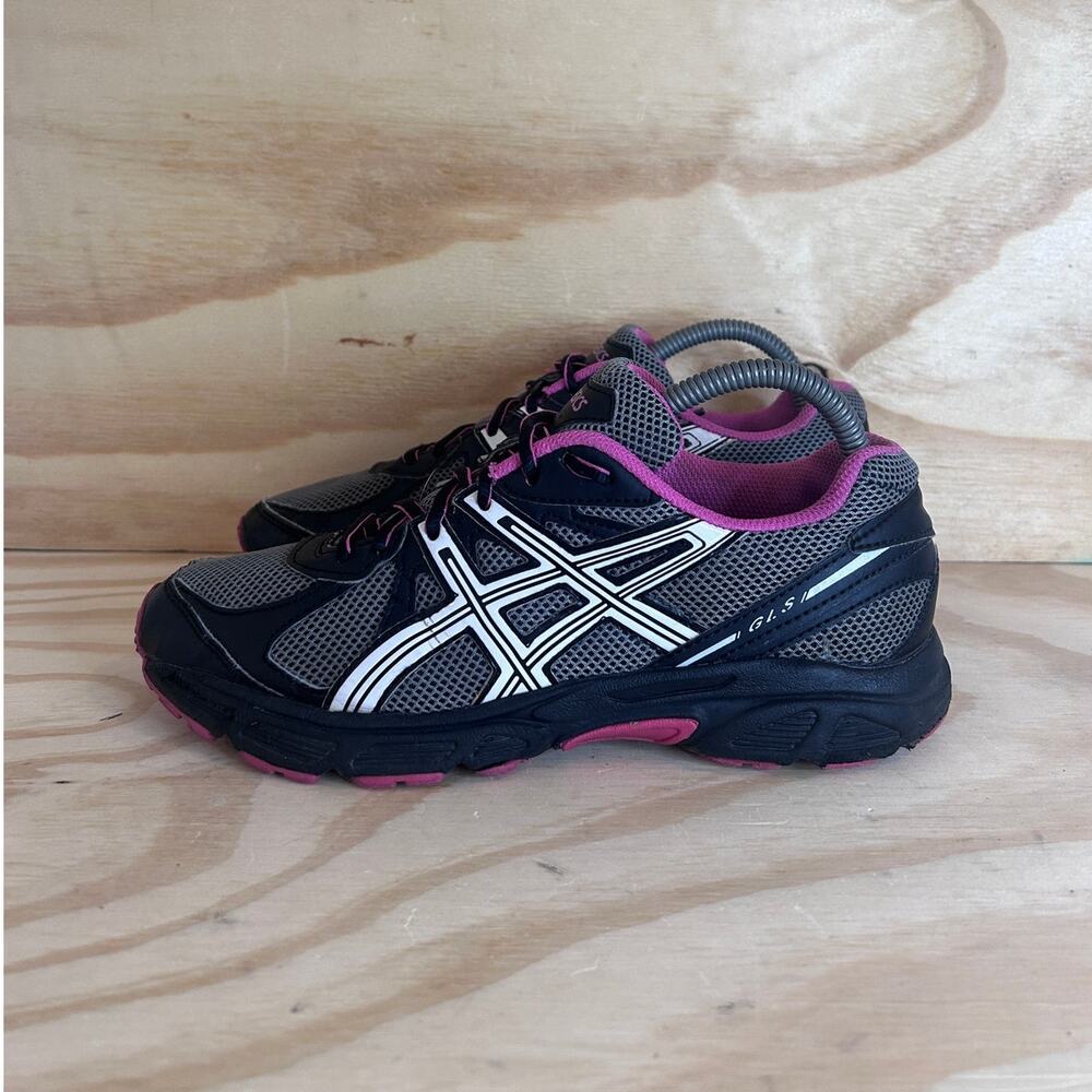 Asics - GLS - Running Shoes - Black/Gray - Women's - 8 - T28AQ - Picture 3 of 9